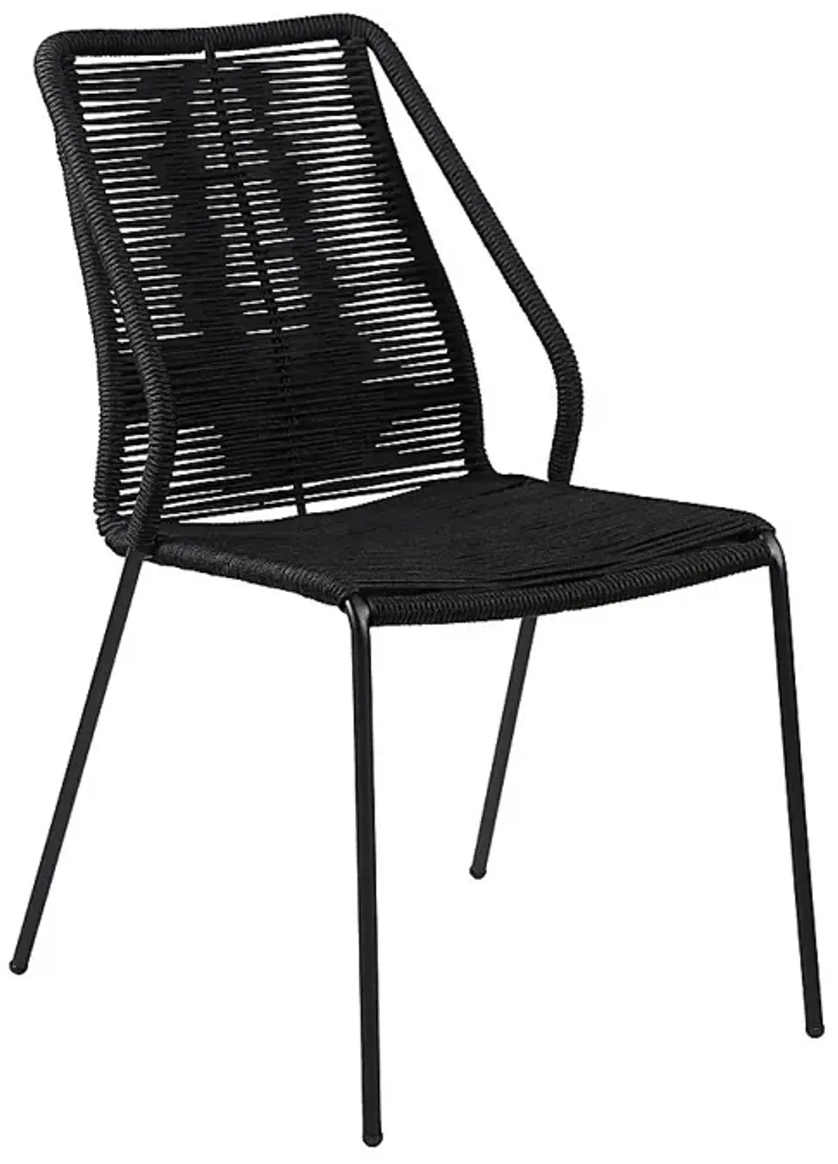 Elorian Black Outdoor Arm Chair, Set of 2