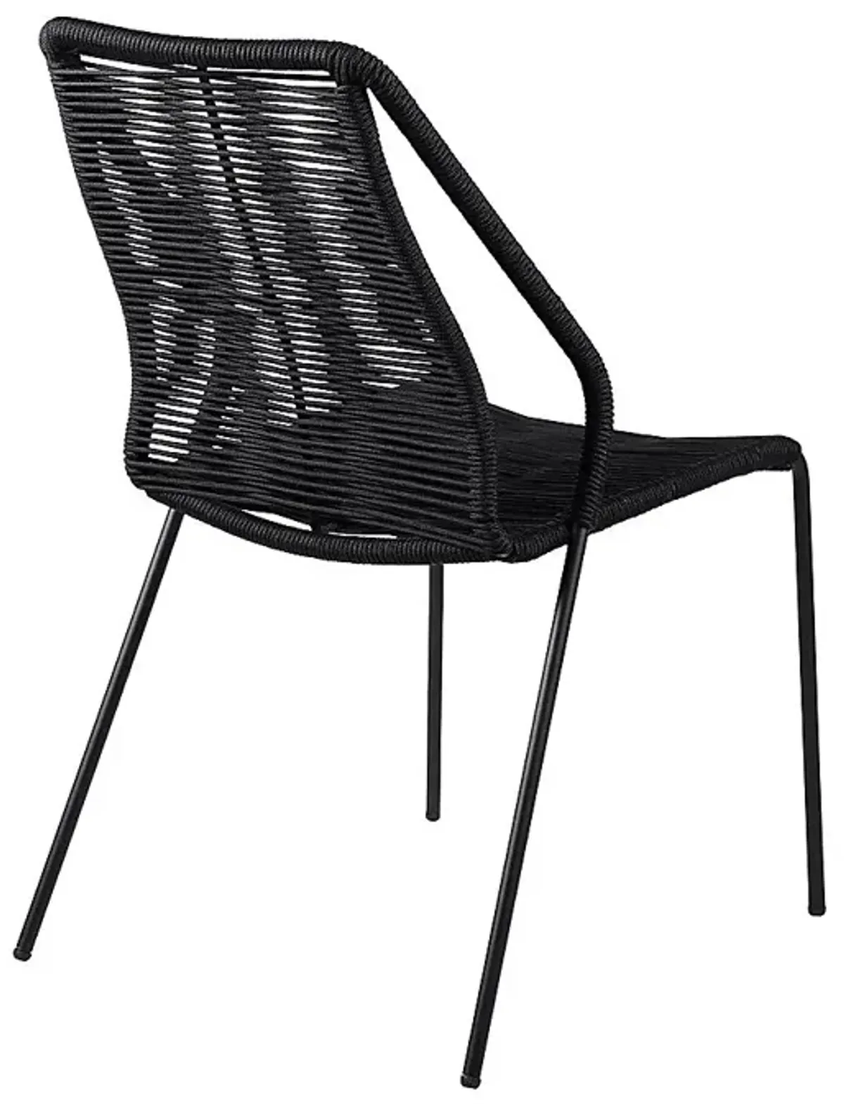 Elorian Black Outdoor Arm Chair, Set of 2