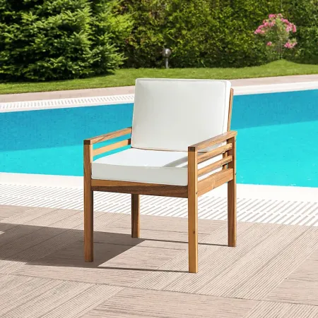 Outdoor Emeraud Brown Dining Chair