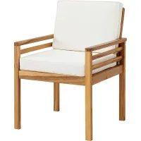Outdoor Emeraud Brown Dining Chair