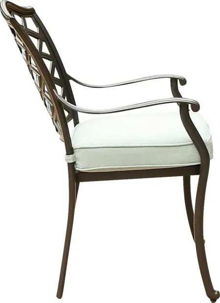 Outdoor Cyrielle I Gray Side Chair, Set of 2