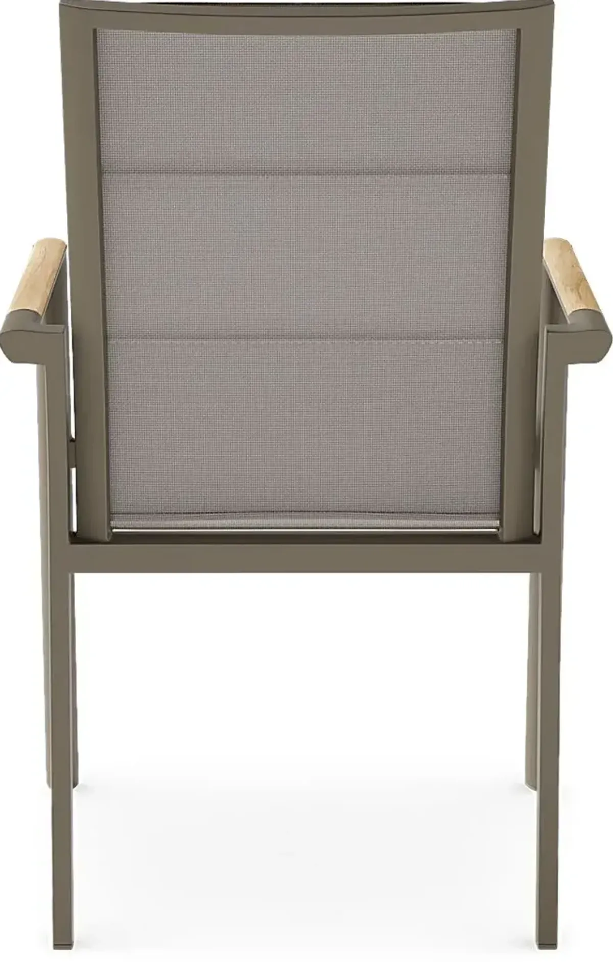 Solana Taupe Outdoor Arm Chair