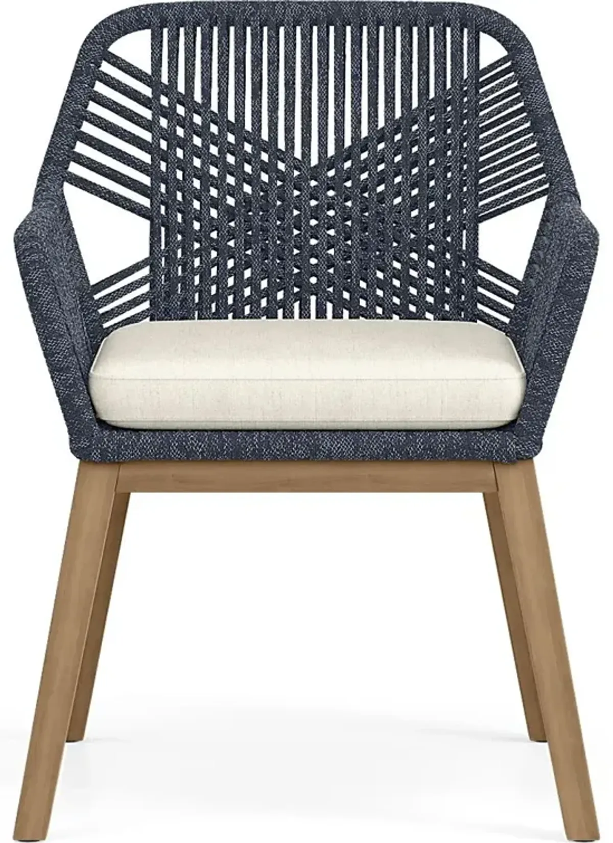 Tessere Blue Outdoor Arm Chair