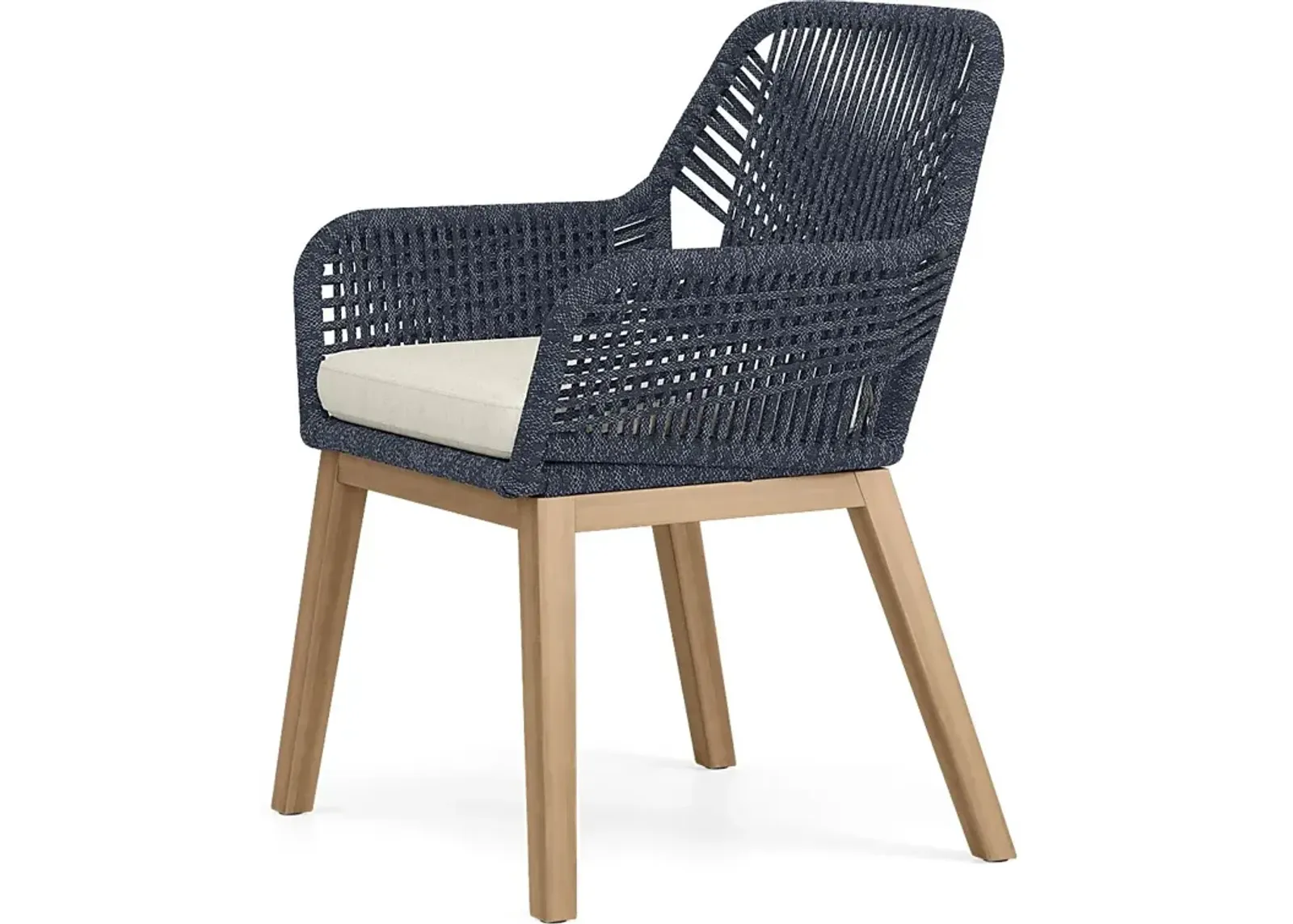 Tessere Blue Outdoor Arm Chair