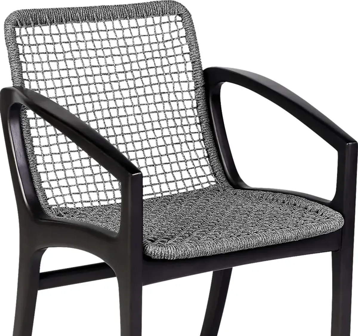 Outdoor Boudinot Gray Arm Chair