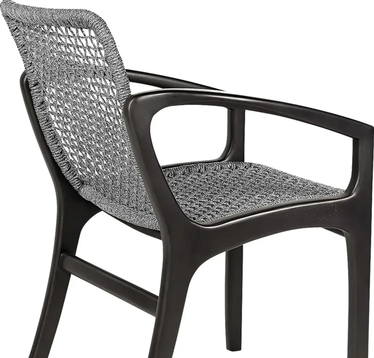 Outdoor Boudinot Gray Arm Chair