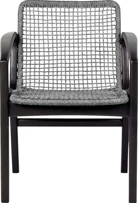 Outdoor Boudinot Gray Arm Chair