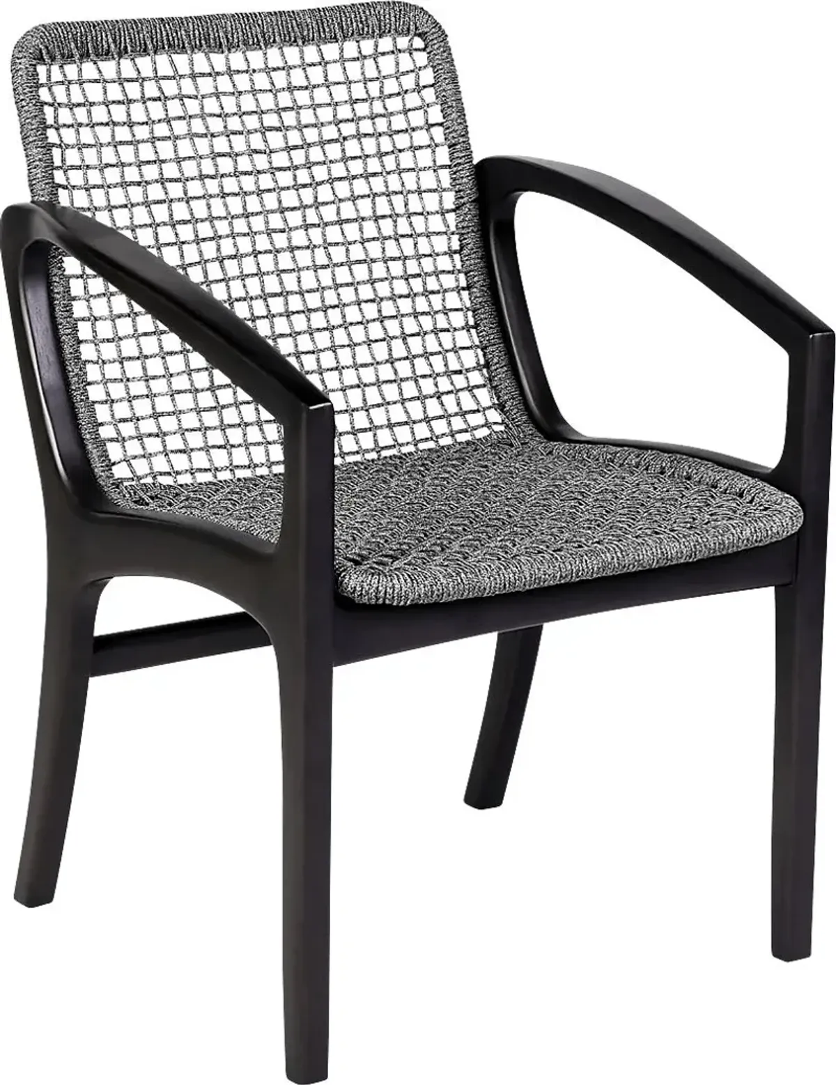 Outdoor Boudinot Gray Arm Chair