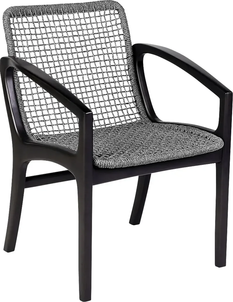 Outdoor Boudinot Gray Arm Chair