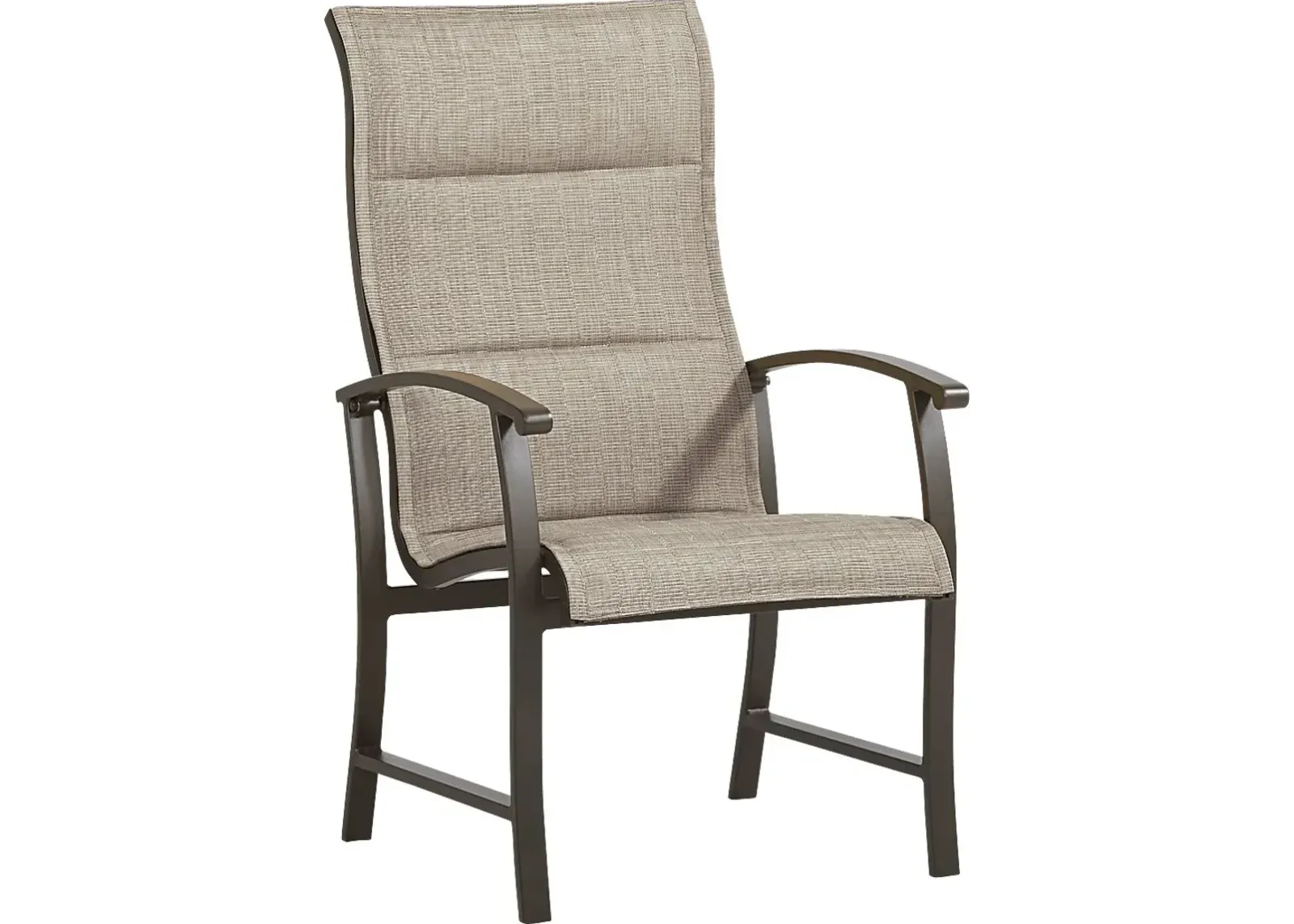 Lake Breeze Aged Bronze Outdoor Sling Dining Chair