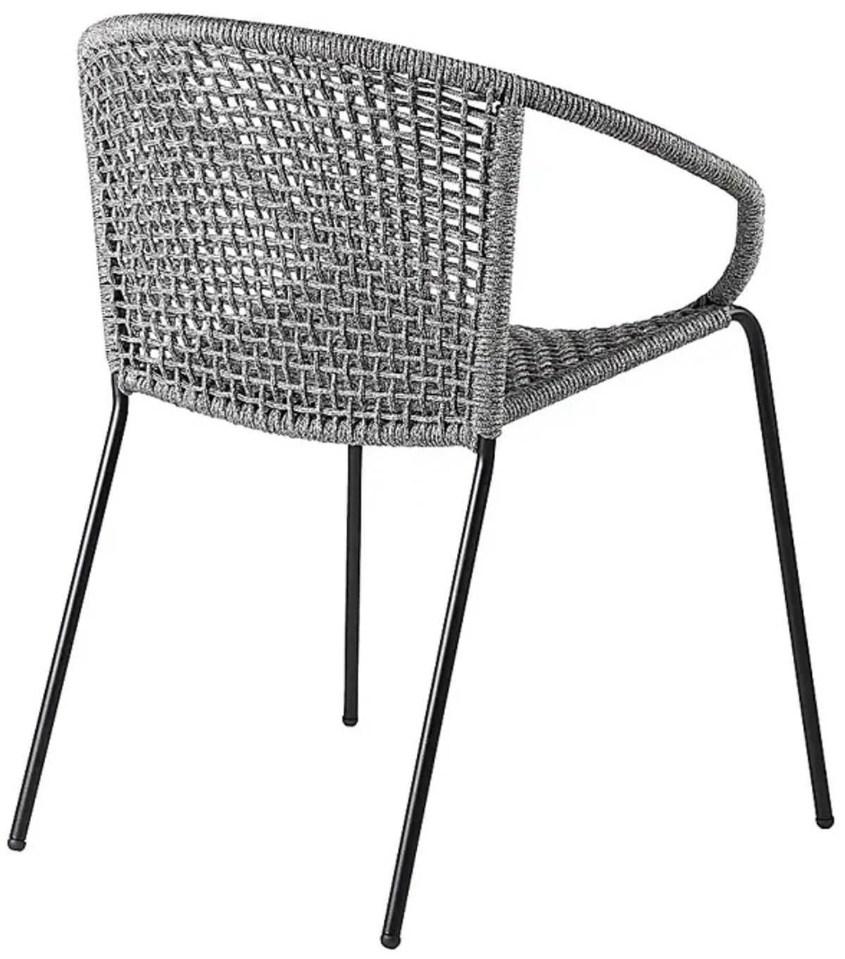 Terela Gray Outdoor Arm Chair, Set of 2