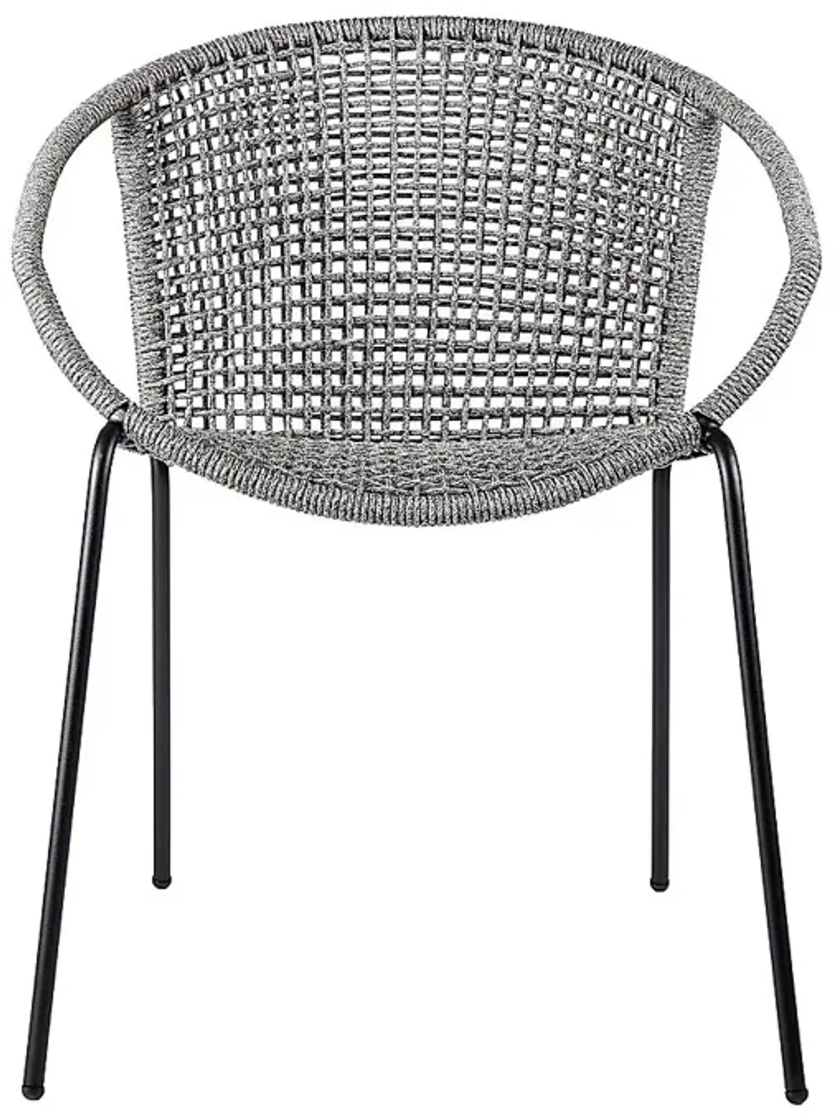 Terela Gray Outdoor Arm Chair, Set of 2