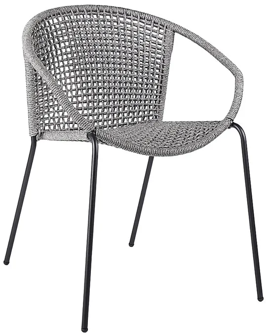 Terela Gray Outdoor Arm Chair, Set of 2