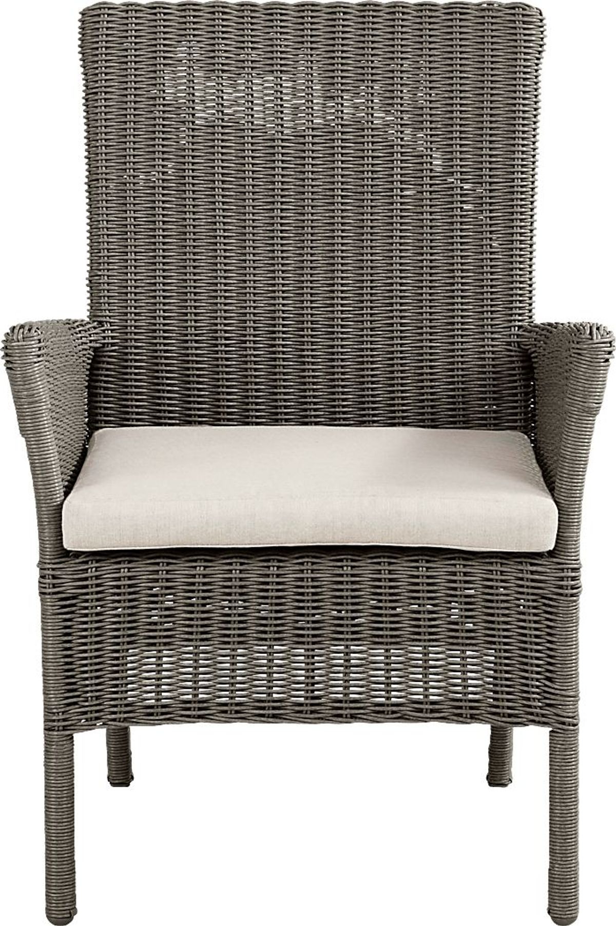 Forest Hills Gray Outdoor Arm Chair