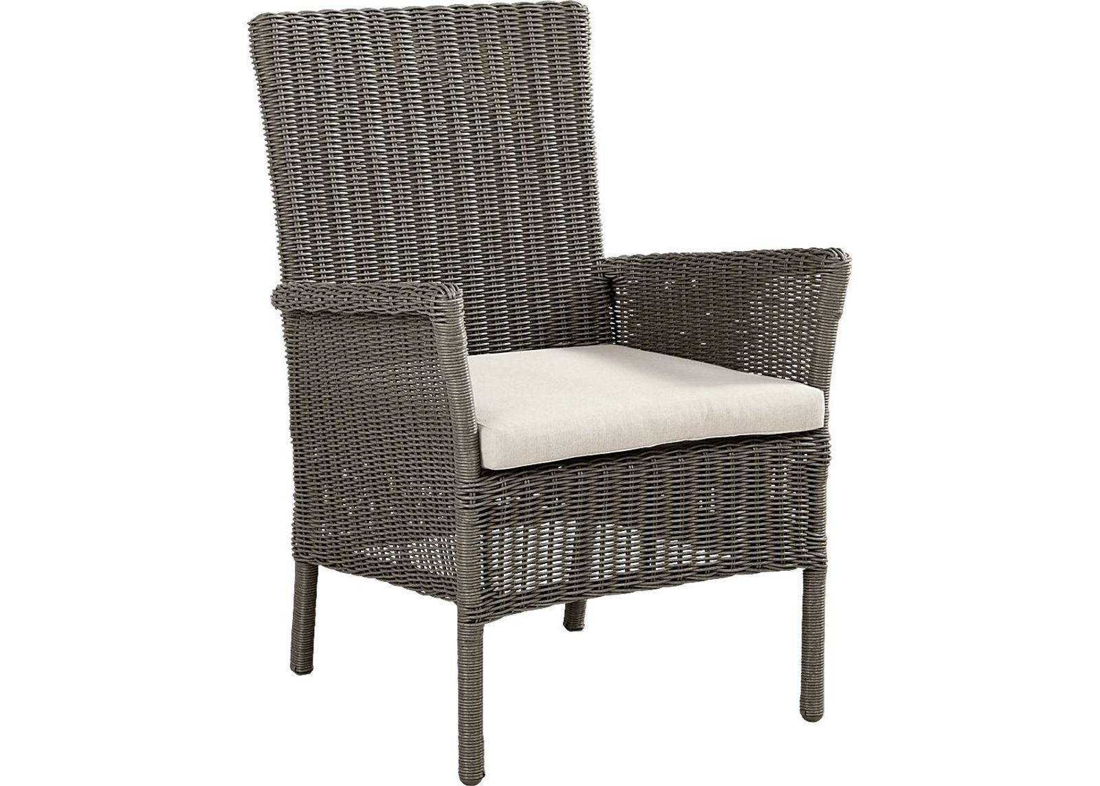 Forest Hills Gray Outdoor Arm Chair