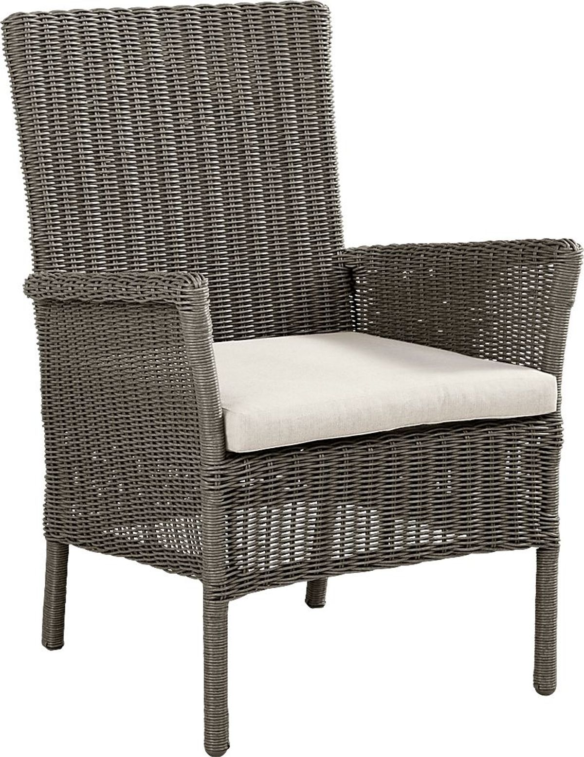 Forest Hills Gray Outdoor Arm Chair