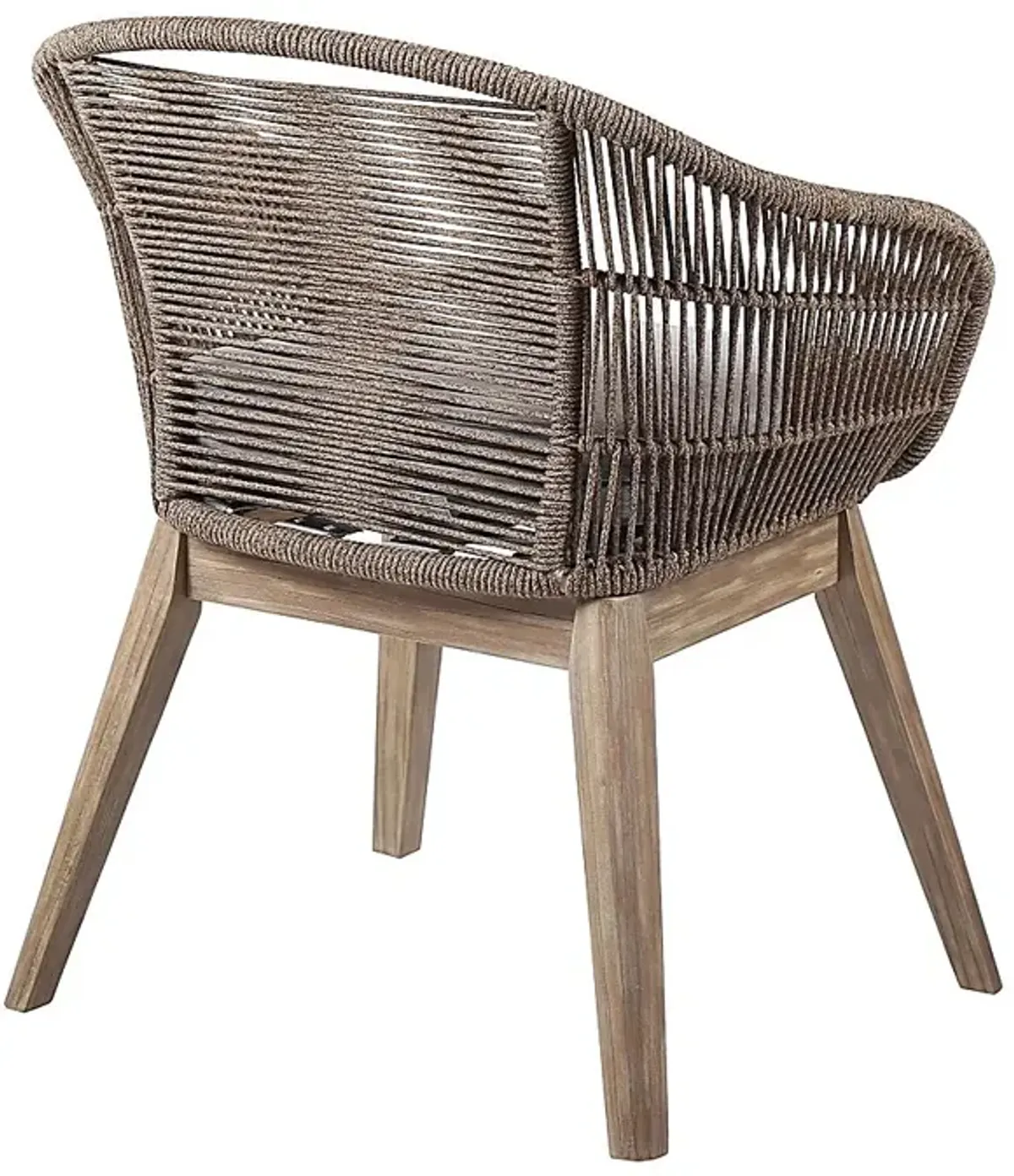 Hanella Gray Outdoor Arm Chair