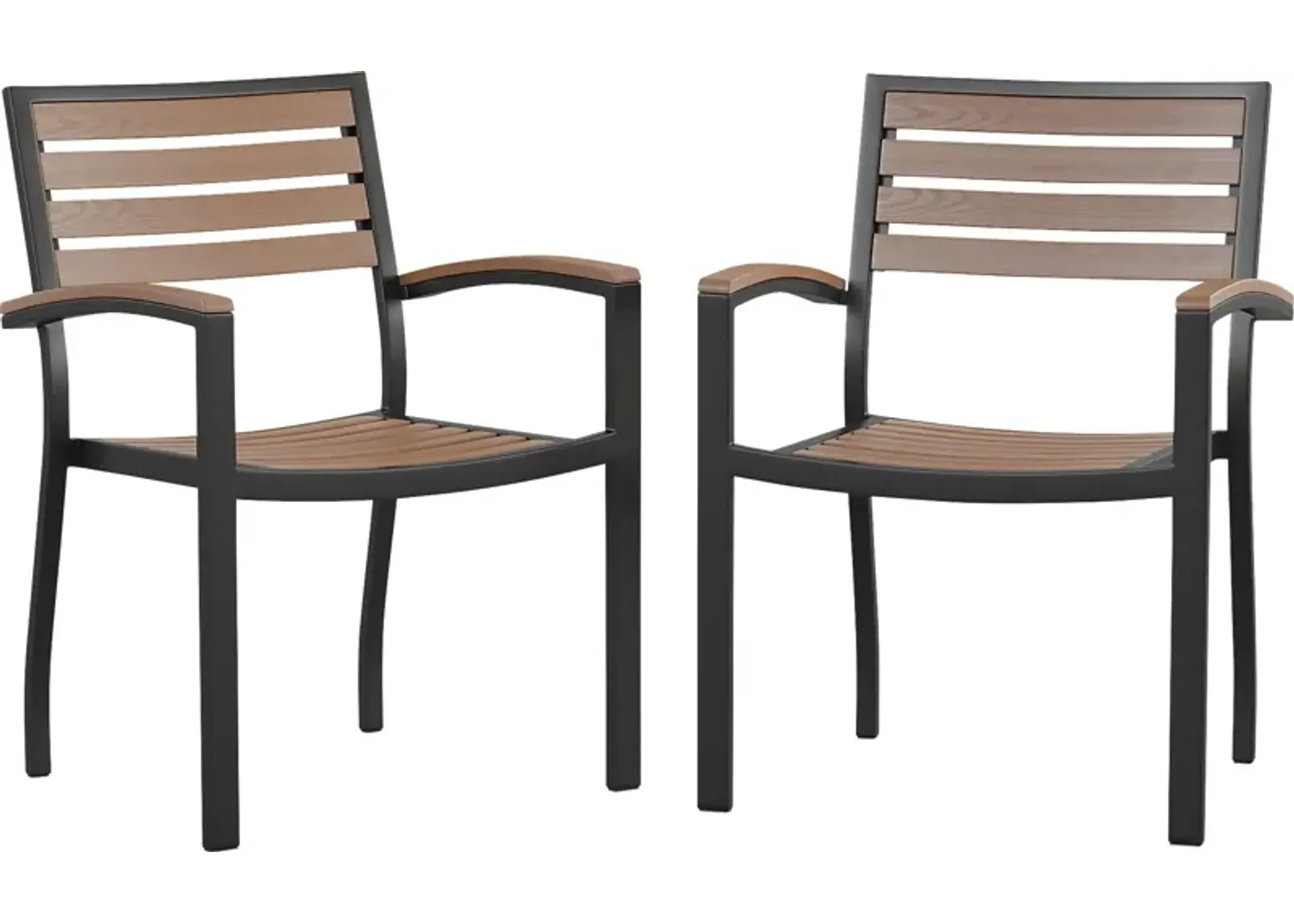 Outdoor Renoldor Brown Dining Chair, Set of 2