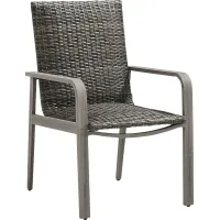 Montara Gray Outdoor Arm Chair