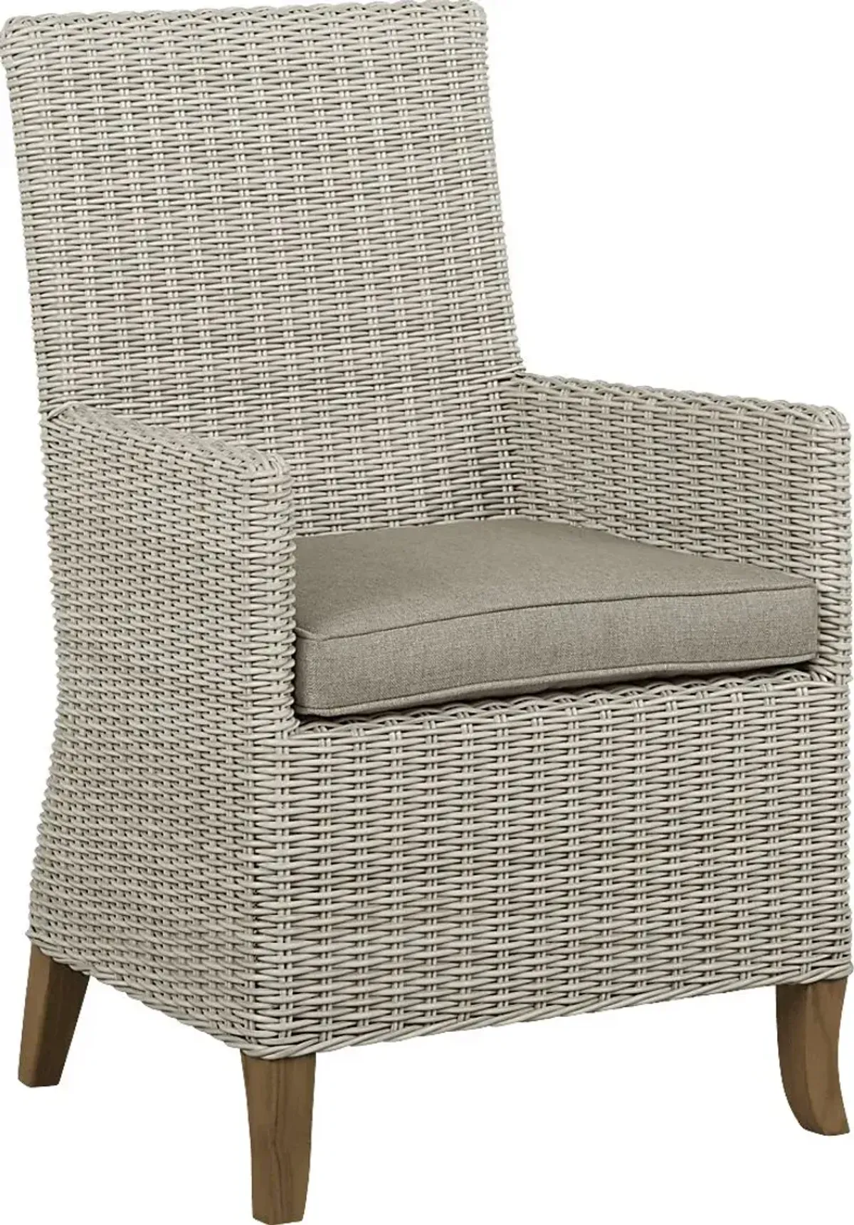 Patmos Gray Outdoor Arm Chair