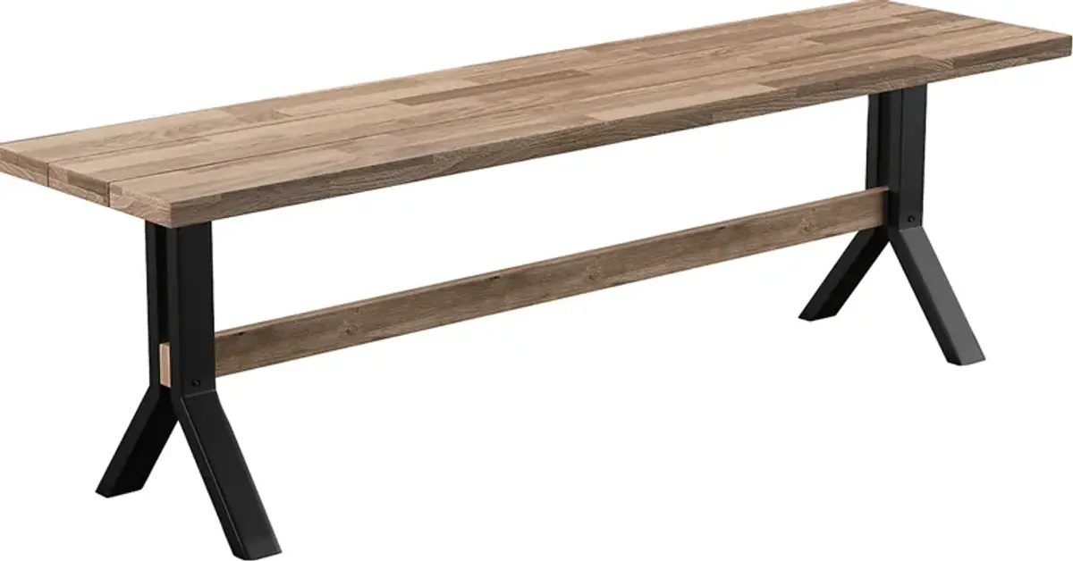 Vermissa Natural Outdoor Bench