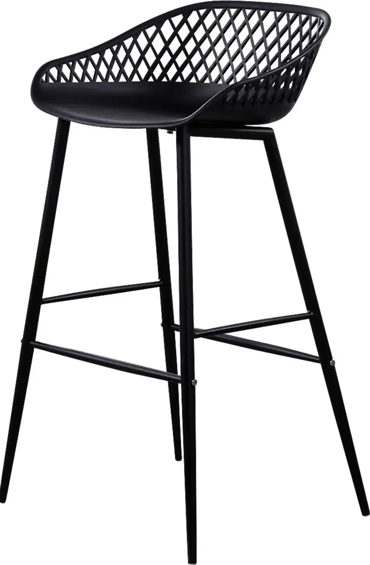 Belcross Black Outdoor Barstool