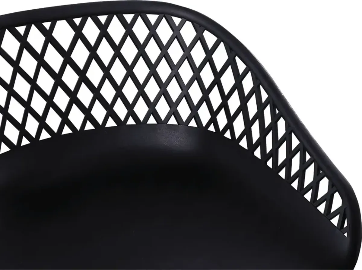 Belcross Black Outdoor Barstool