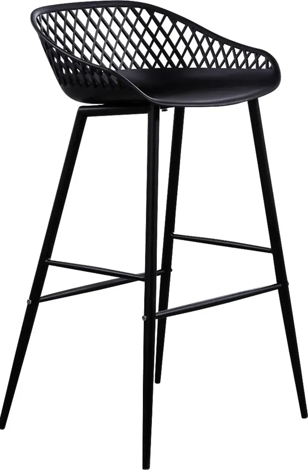 Belcross Black Outdoor Barstool