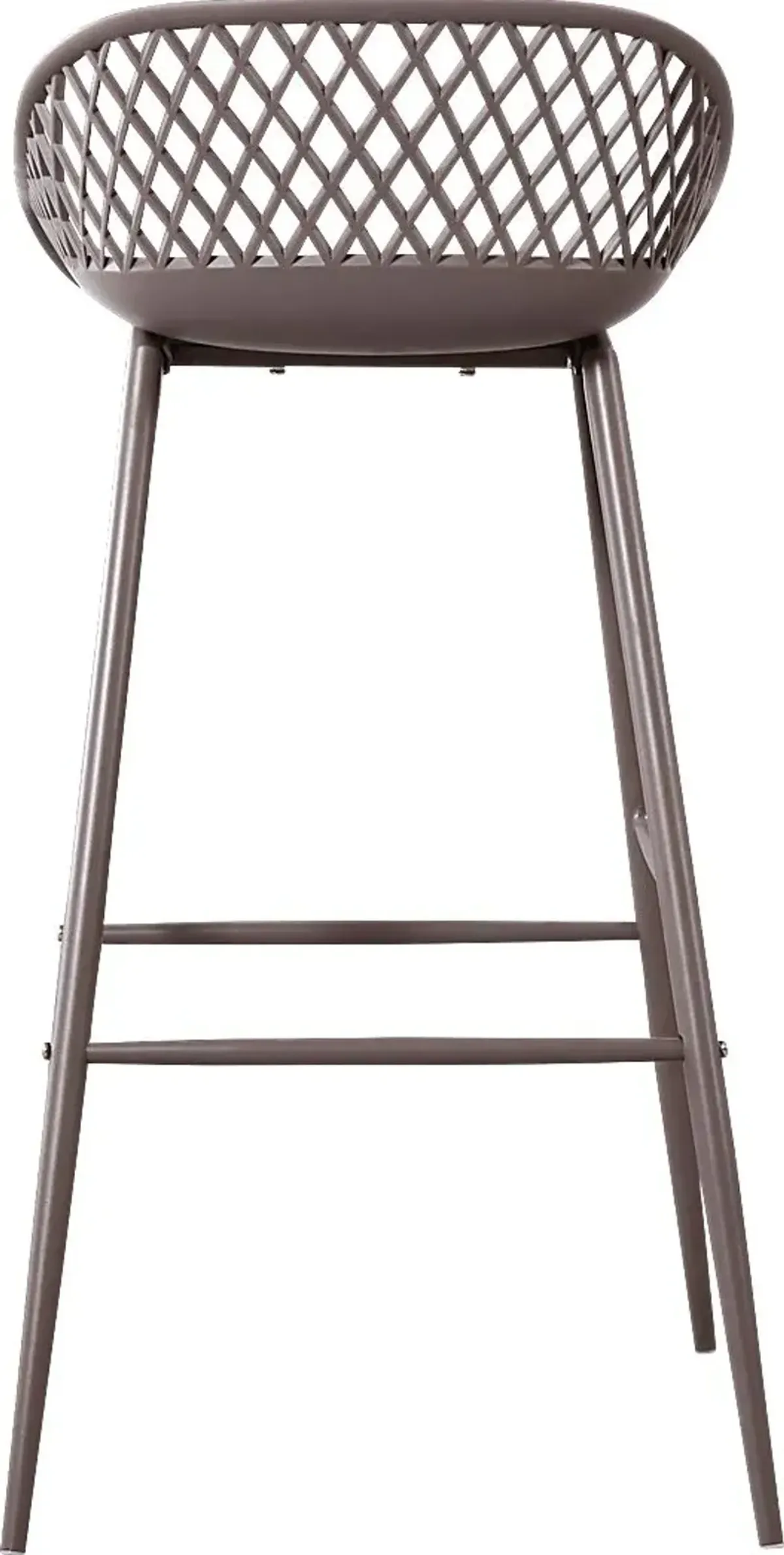 Belcross Gray Outdoor Barstool