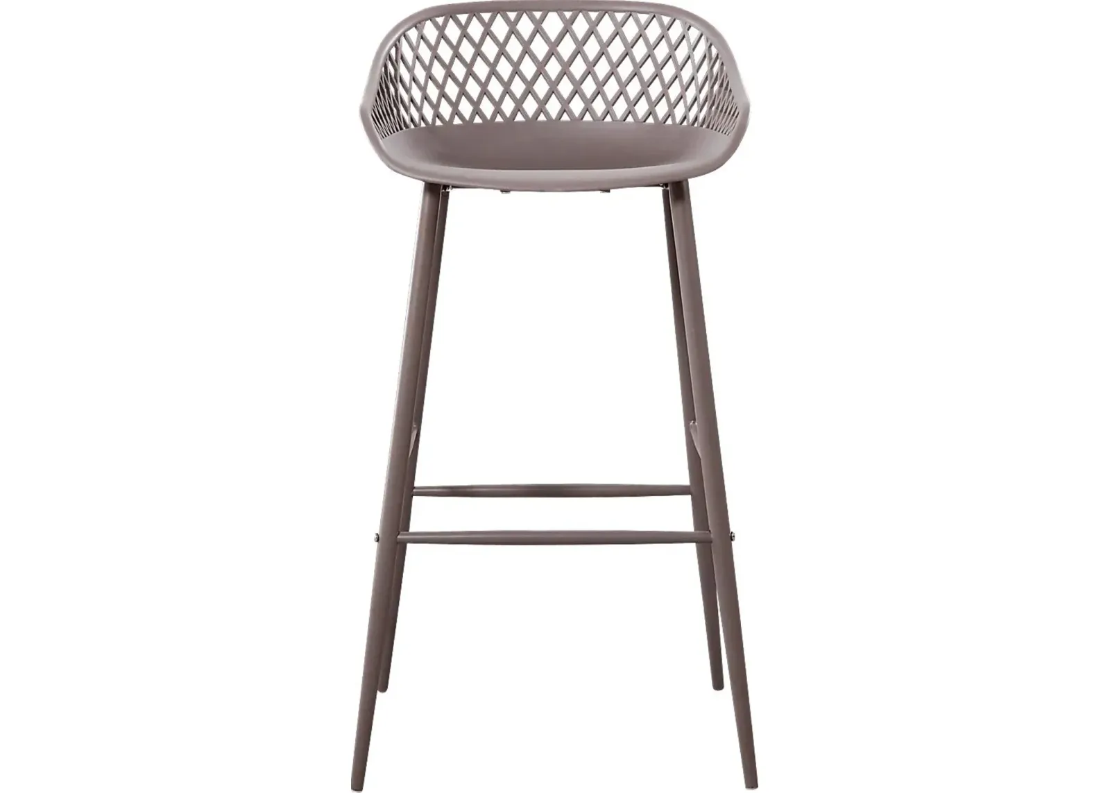 Belcross Gray Outdoor Barstool