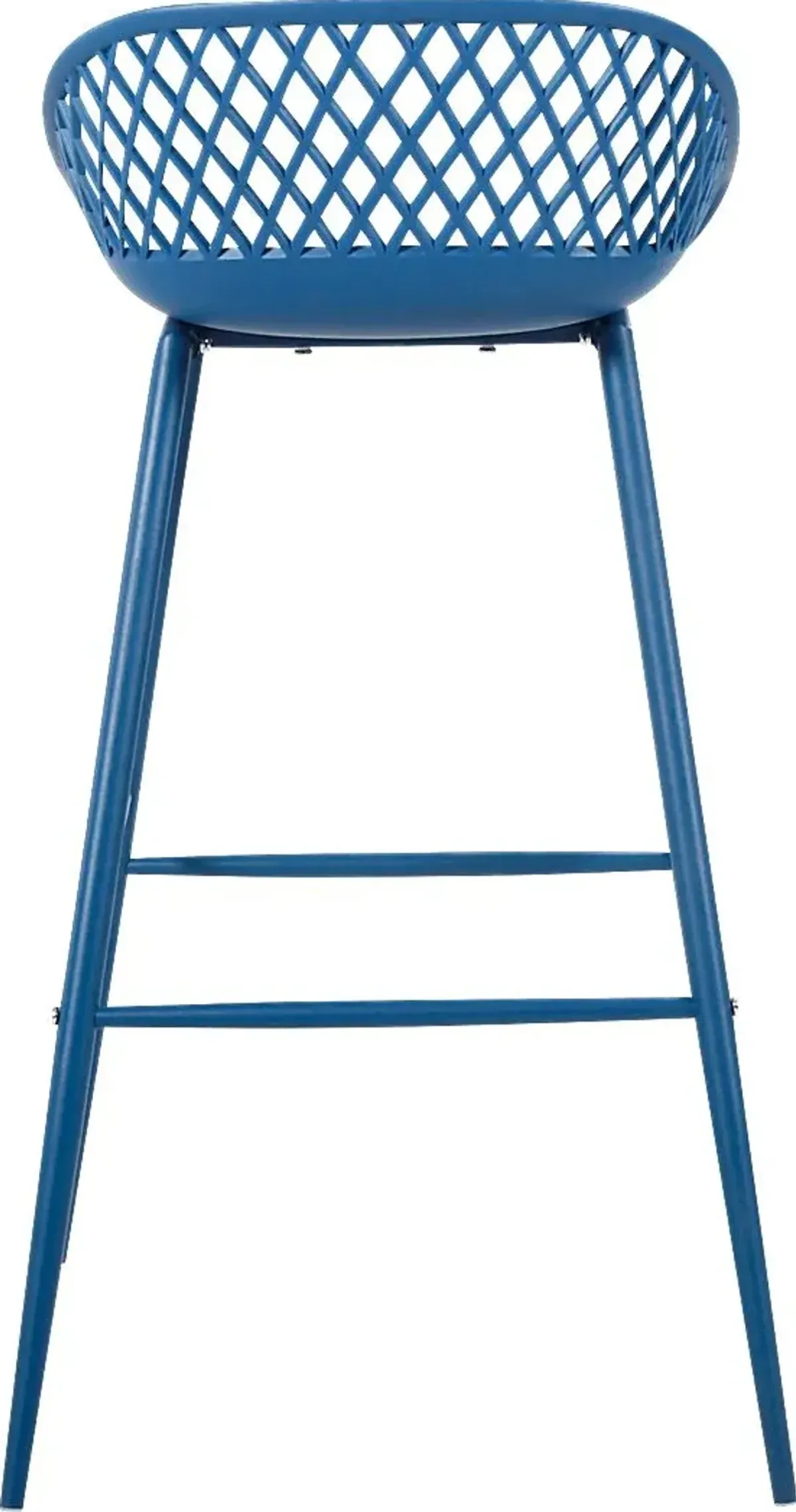 Belcross Blue Outdoor Barstool