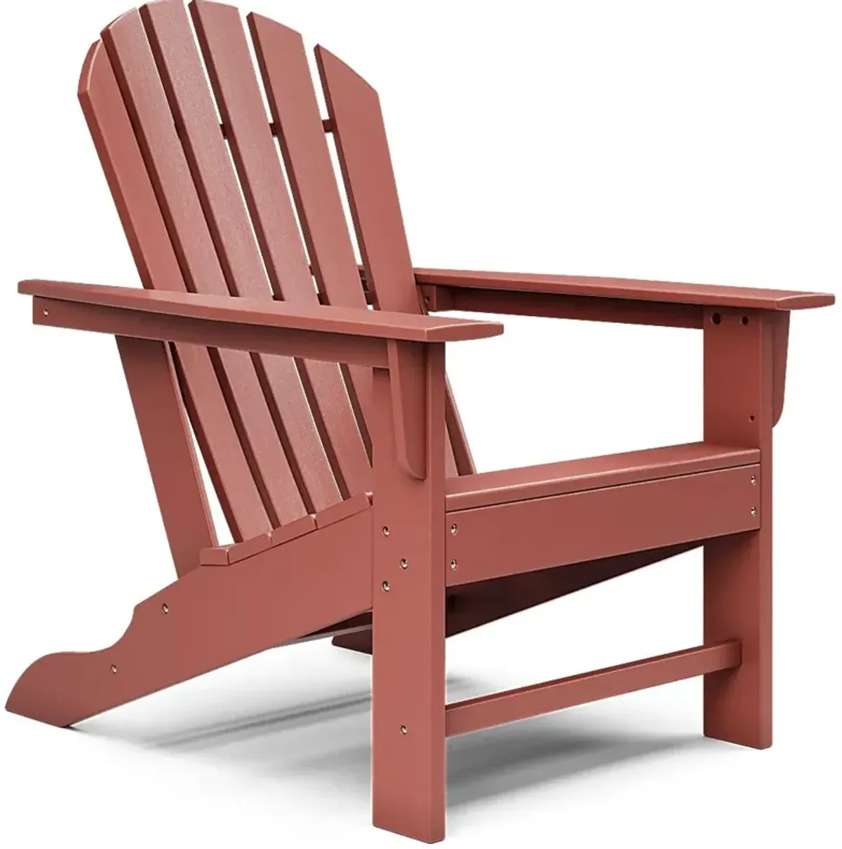 Addy Red Outdoor Adirondack Chair, Set of 2