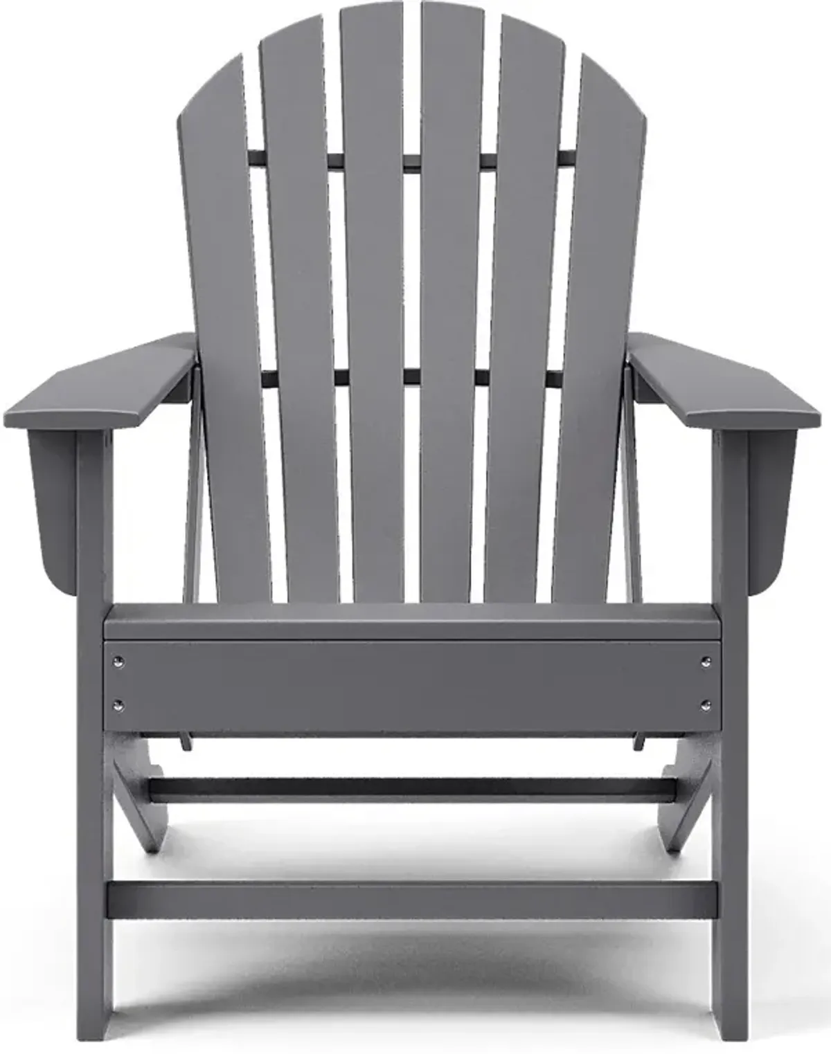 Addy Gray Outdoor Adirondack Chair, Set of 2