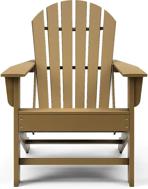 Addy Brown Outdoor Adirondack Chair, Set of 2