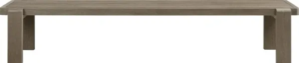 Montecello Gray Outdoor 98 in. Bench