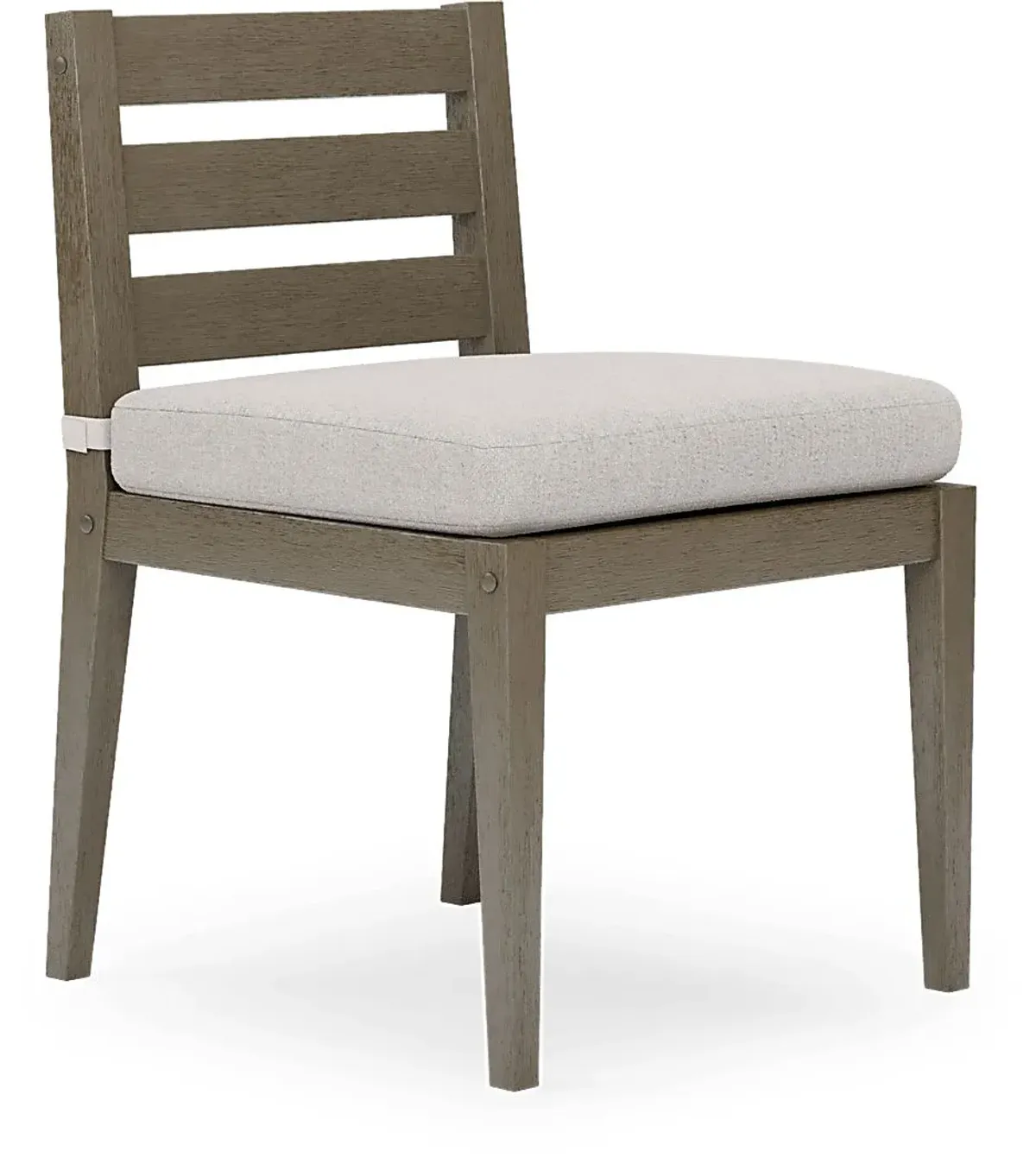 Lake Tahoe Gray 7 Pc Rectangle Outdoor Dining Set with Seagull Cushions