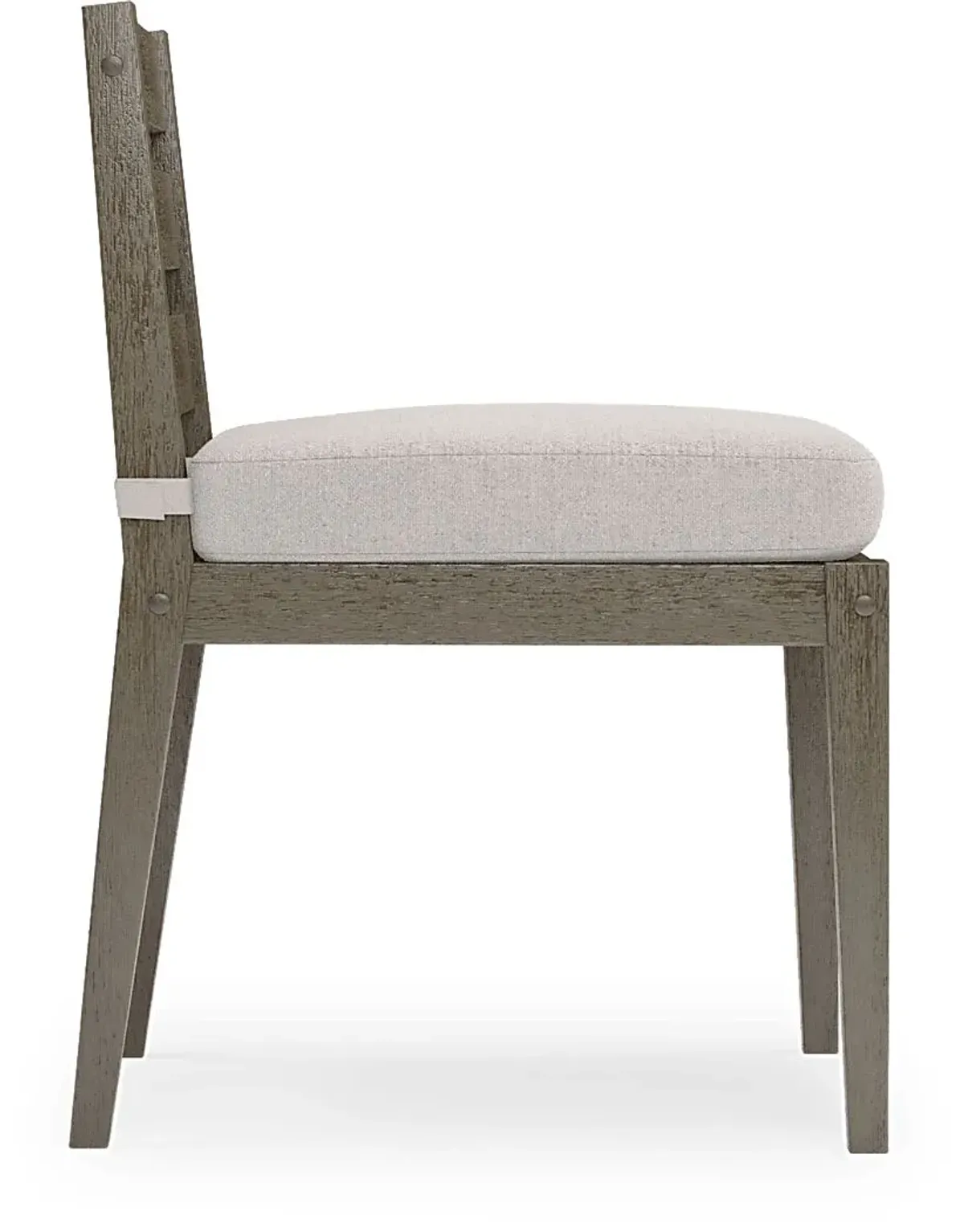 Lake Tahoe Gray 7 Pc Rectangle Outdoor Dining Set with Seagull Cushions