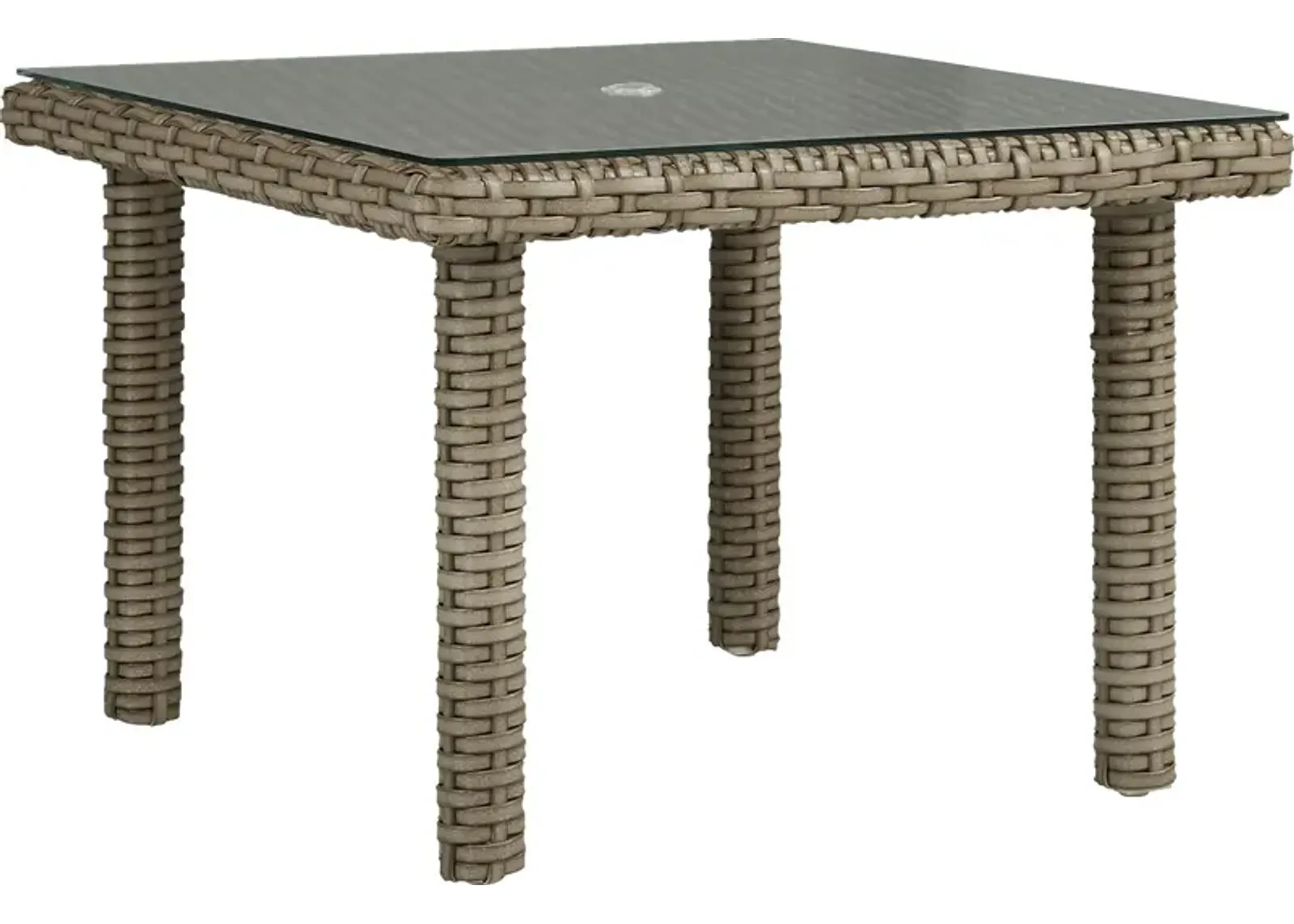 Siesta Key Driftwood 42 in. Square Outdoor Dining Table