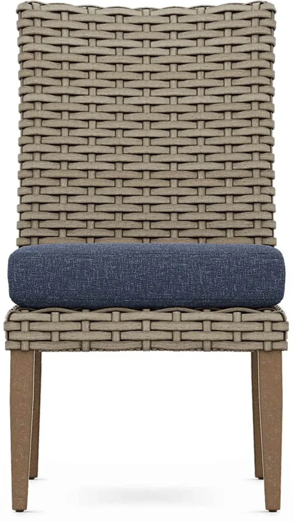 Siesta Key Gray 9 Pc Outdoor Dining Set with Ink Cushions