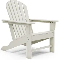 Addy White Outdoor Adirondack Chair