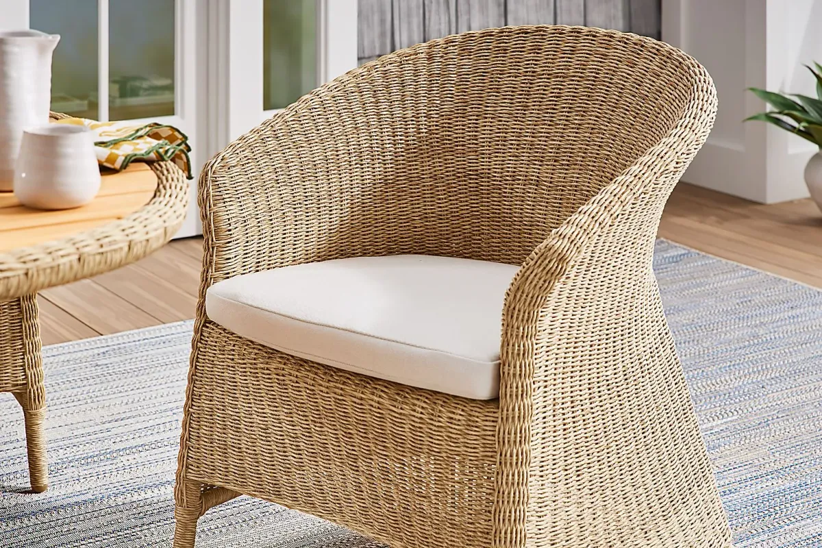 Sarina Bay Natural 5 Pc Outdoor Dining Set