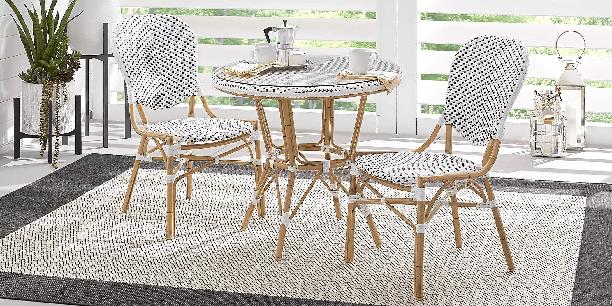 3 piece best sale french bistro set