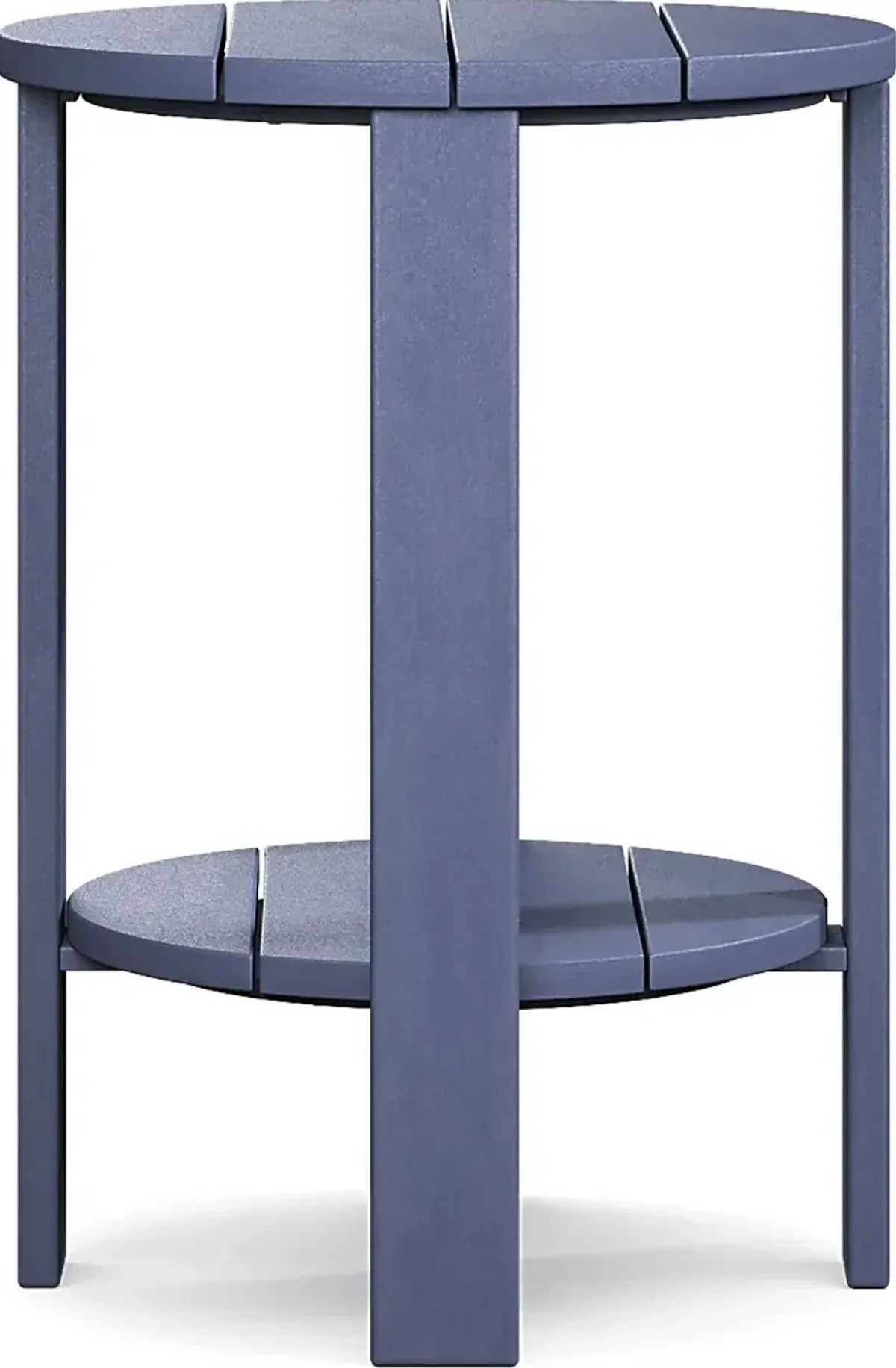 Addy Navy Outdoor Balcony Side Table