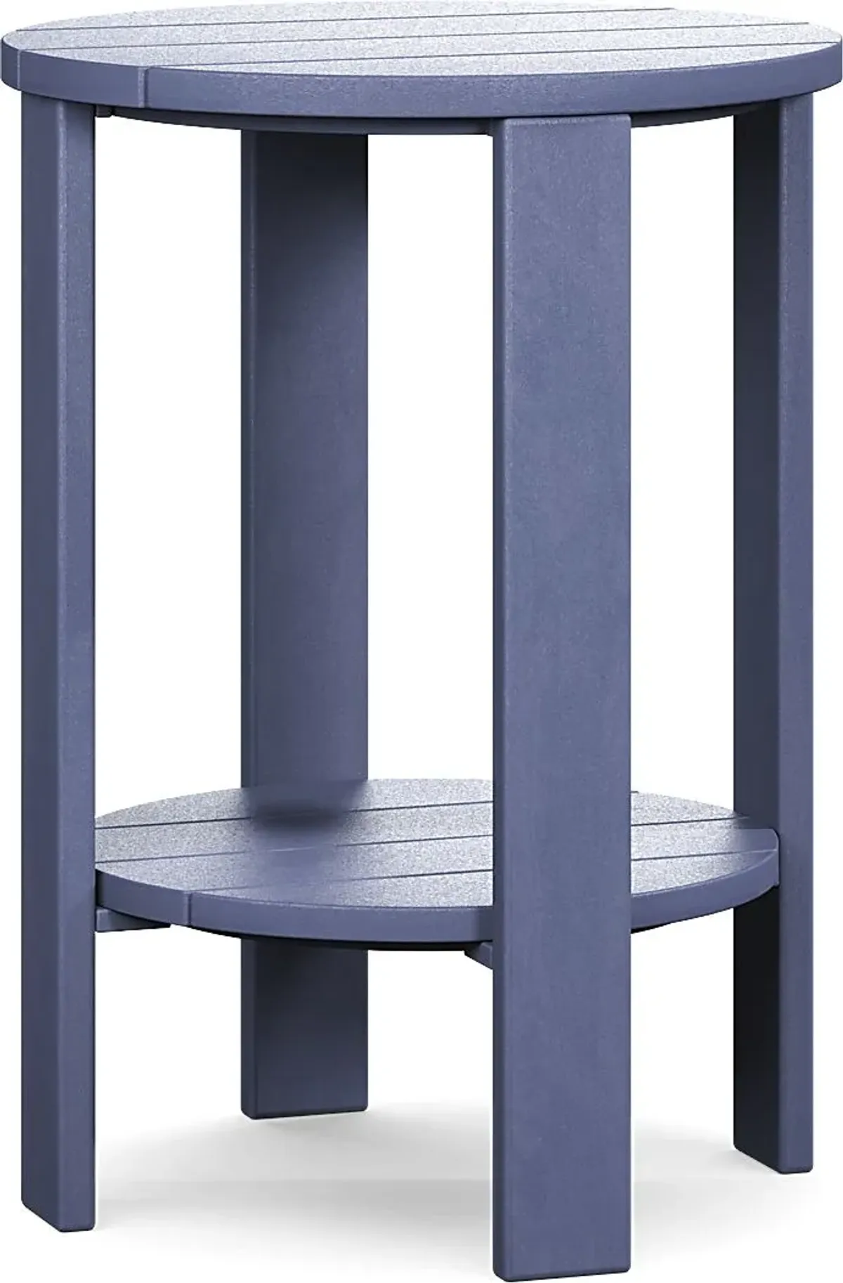 Addy Navy Outdoor Balcony Side Table