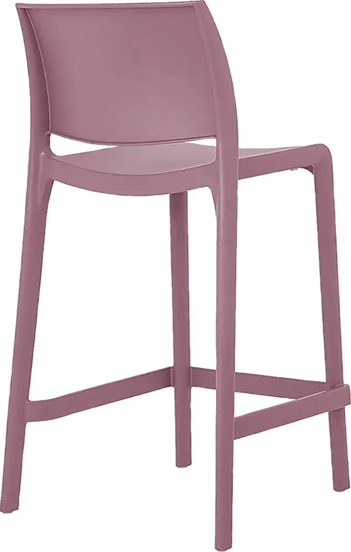 Outdoor Cayetana Purple Counter Stool, Set of 2