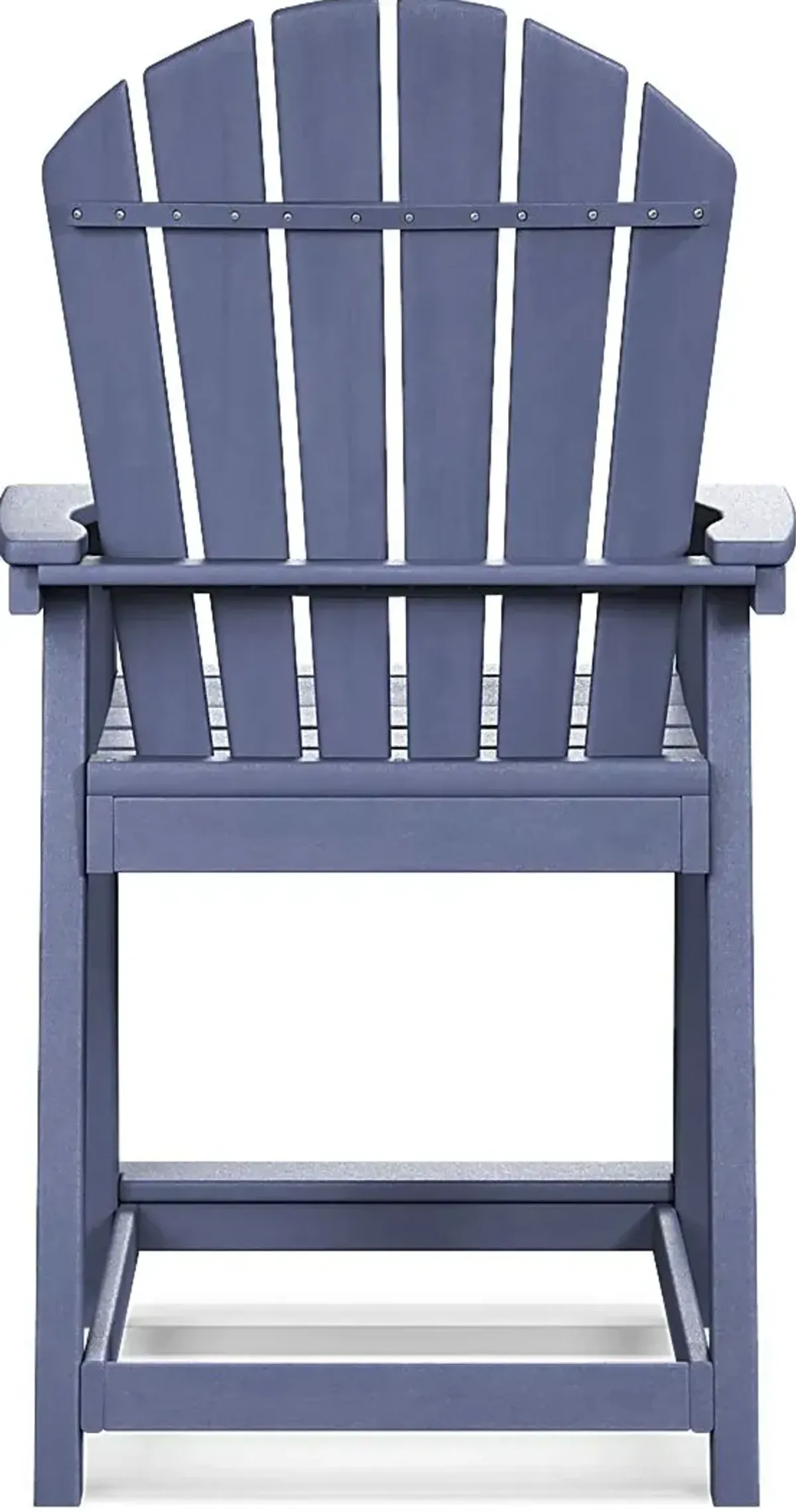 Addy Navy Outdoor Balcony Adirondack Stool