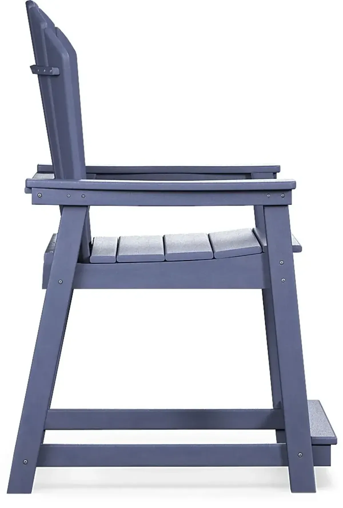 Addy Navy Outdoor Balcony Adirondack Stool