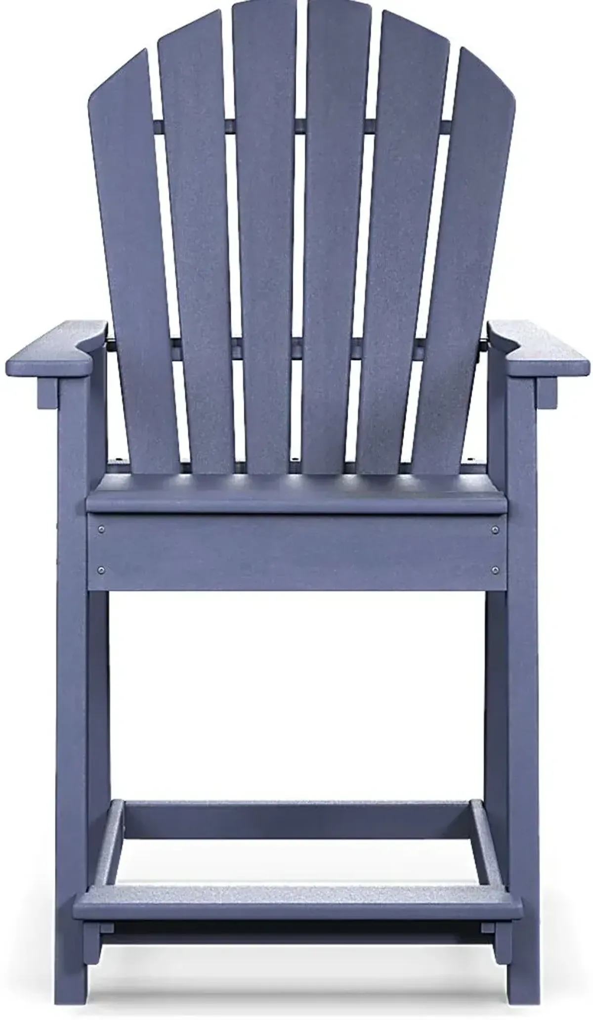 Addy Navy Outdoor Balcony Adirondack Stool