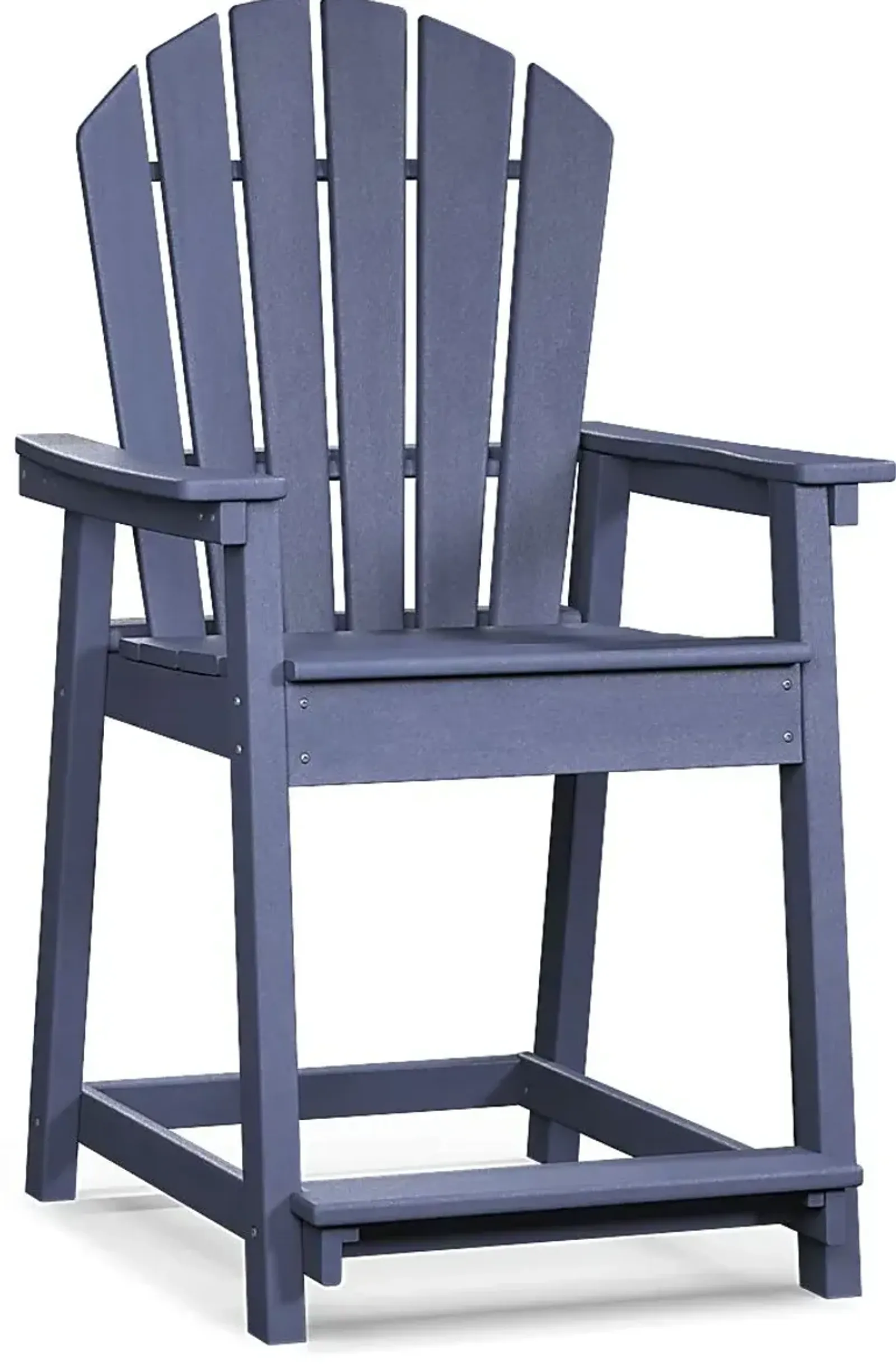 Addy Navy Outdoor Balcony Adirondack Stool