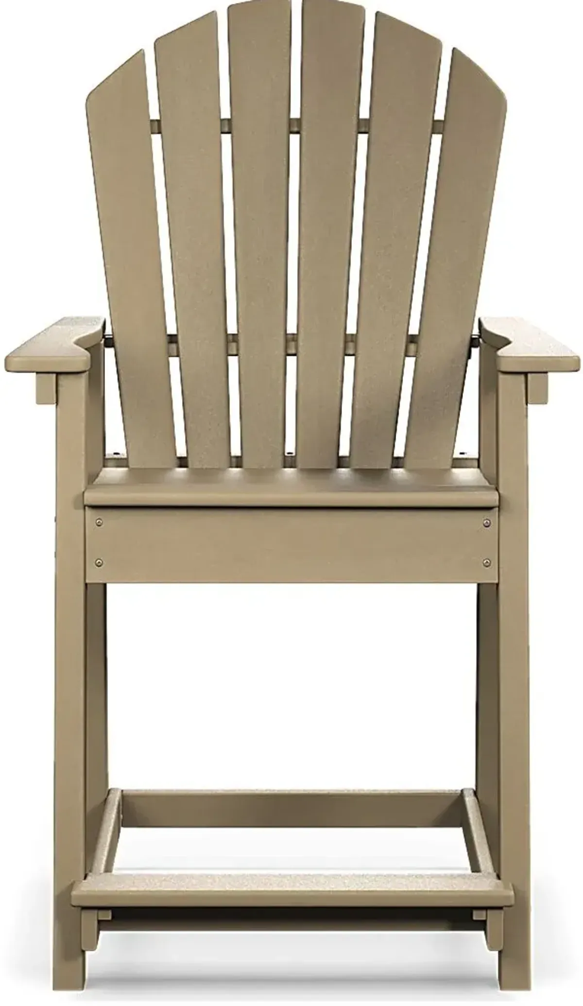 Addy Brown Outdoor Balcony Adirondack Stool